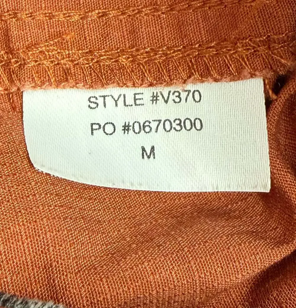 Vuori Men's Rust Orange Ripstop Casual Drawstring Shorts Size M